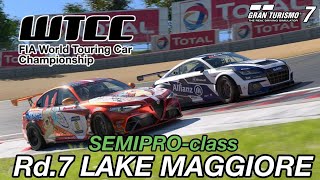 GT7 WTCC SEMIPRO-Class  Rd.7 LAKE MAGGIORE WEST