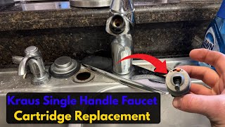 How to Replace a Kraus Single Handle Faucet Cartridge | Complete DIY Guide |