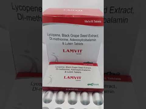 Lycopene , Black grape seed Extract , DI- methionine , Adenosylcobalamin & Lutein tablets