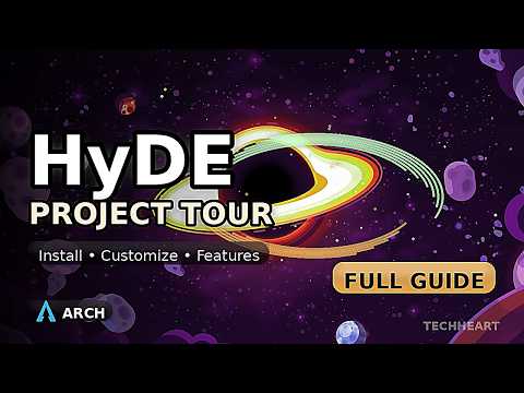 Arch Linux, Hyprland & The HyDE Project - PERFECTION?
