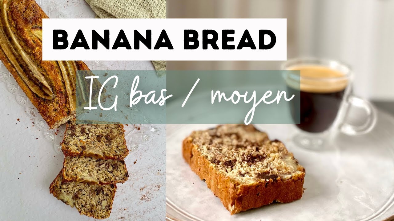 BANANA BREAD sans sucre ajouté et sans matière grasse