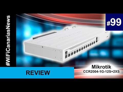 MikroTik Cloud Core Maršrutizatorius 2004-1G-12S+2XS | MikroTik video