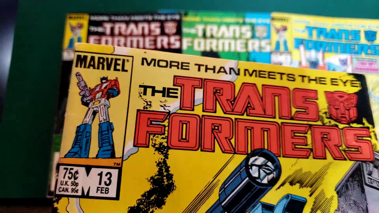 Let's Look at Some Vintage Marvel Transformers Comics!