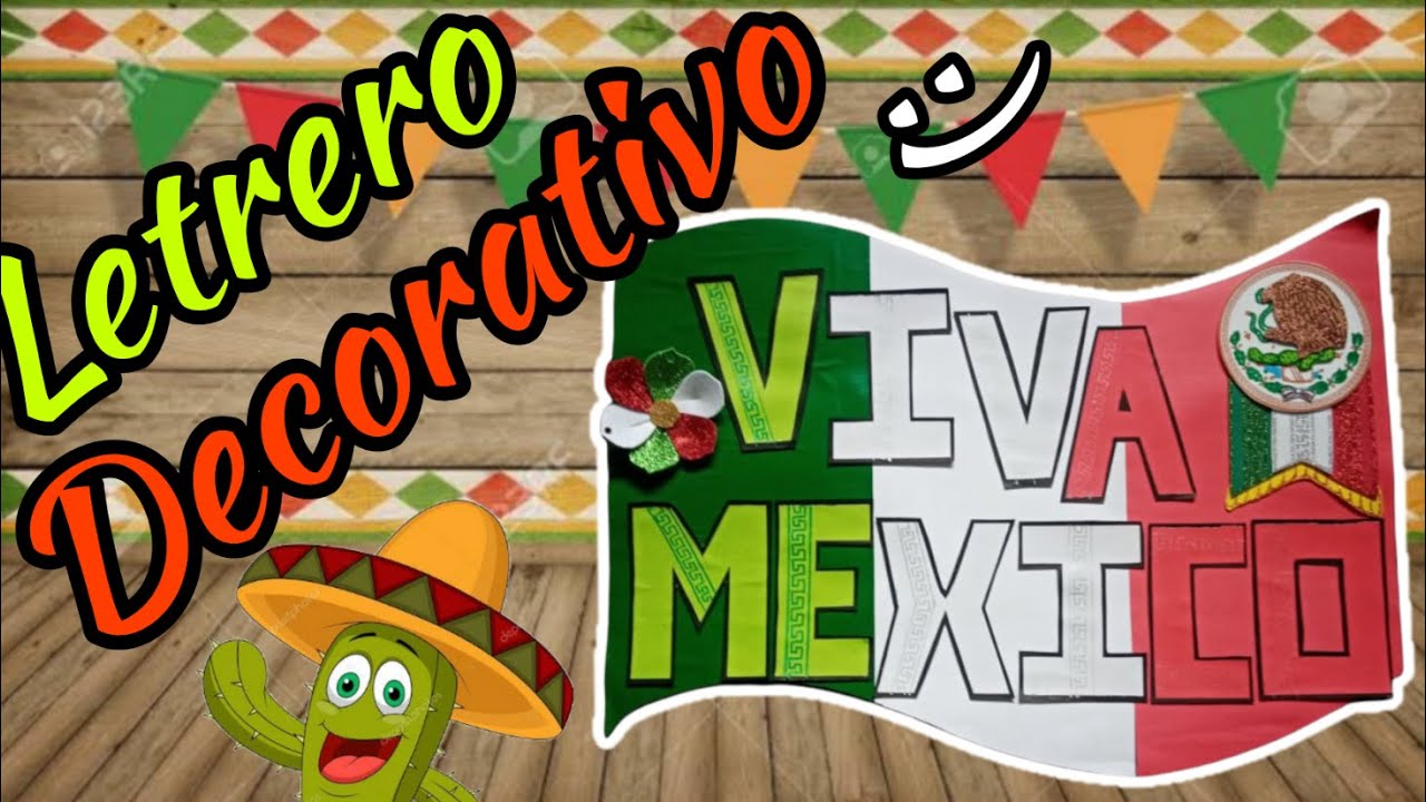 Decoraciónes para el 15 de septiembre / DIY patrios / #105