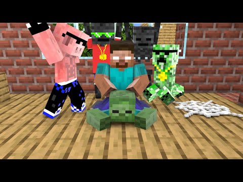 Brewing with SCP-096, Siren Head, Piggy and Granny - Funny Minecraft Animation