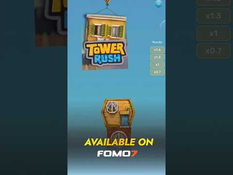 Watch the most thrilling Tower Rush gameplay on Fomo7 | Tower game on Fomo7 | Building Game on Fomo7