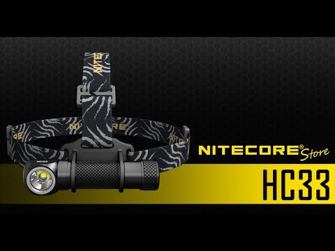Galvos žibintas Nitecore HC33 1800lm video