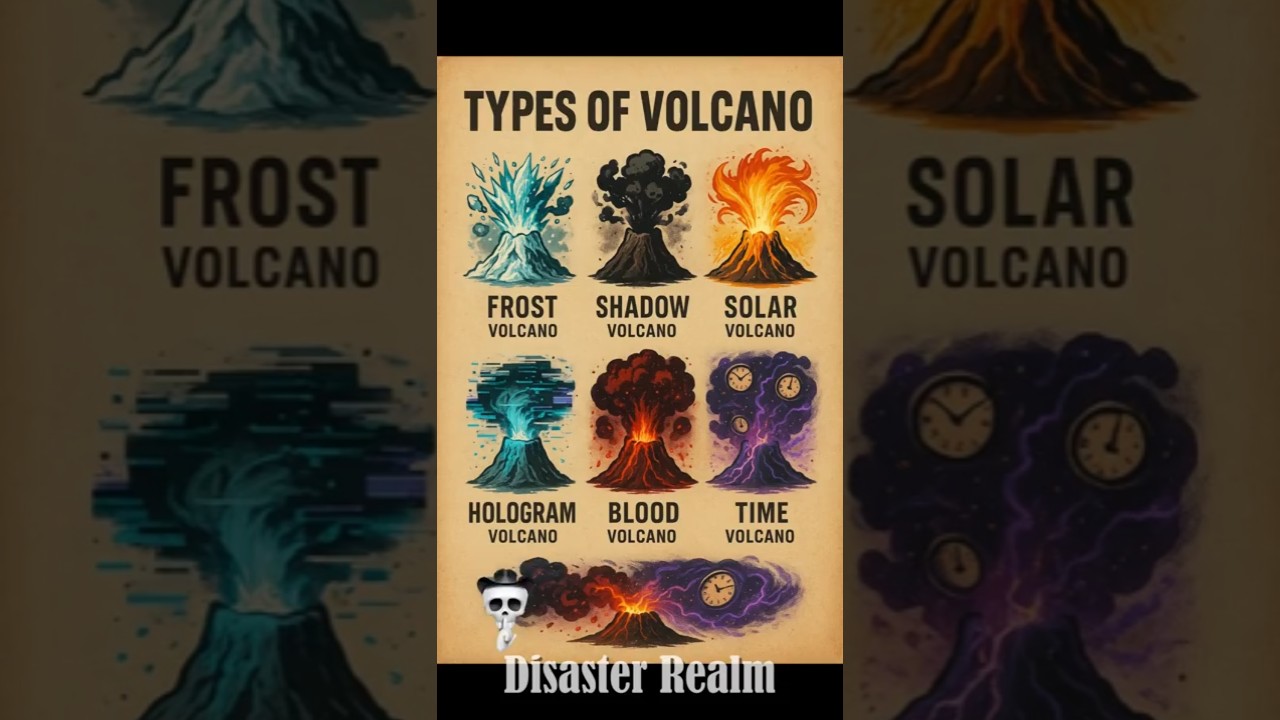 🌋 TERRIFYING VOLCANO TYPES YOU’VE NEVER SEEN BEFORE! | PART 1
