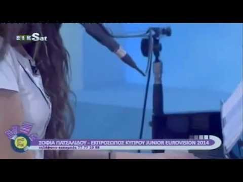 Junior Eurovision 2014 cyprus Sophia Patsalidou singing LIVE