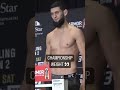 Champ weight for Khamzat at UFC 273 ? #shorts