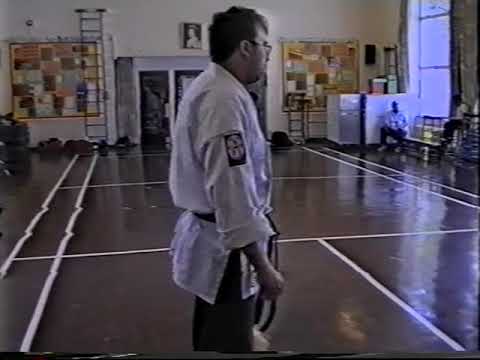 Kenpo Insights 133 Plymouth Kenpo Club Class at Lipson school early 2000s Part 2