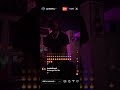 Digga D previews unreleased track with a drill type beat on Chief Keef's "Faneto" live on IG