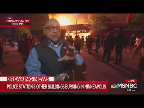 2020 05 28 Minnesota Riot MSNBC NotGenerallySpeakingUnruly