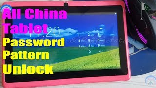 How to All China Tablets Password Pattern Unlock Tool Hard Reset i| iTouch C703 4GB