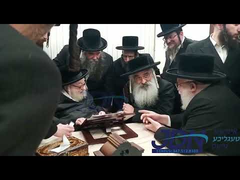 Dushinsky Rebbe Visiting Rachmastrivka Rebbe - Nissan 5781