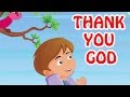 Kids Video - Thank You God | English Prayer For Kids