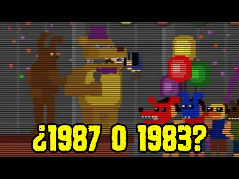 ¿Porqué La Mordida De Five Nights At Freddy's 4 Fue en 1987 y no en 1983? | Teoria | FNAF 4