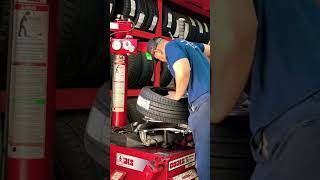 Instalando una llanta nueva 225/45/17 #shorts