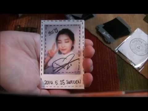 4minute (4nia) official fanclub goods 2015 and goods from Cube site unboxing