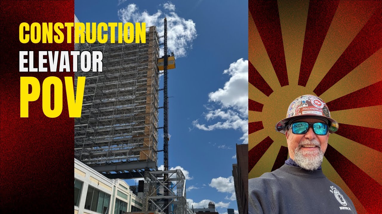 How to operate a Construction Elevator Hoist Operator POV