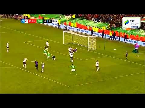 SEANI MAGUIRE CUP WINNING GOAL CORK CITY V DUNDALK 2016 FAI CUP FINAL