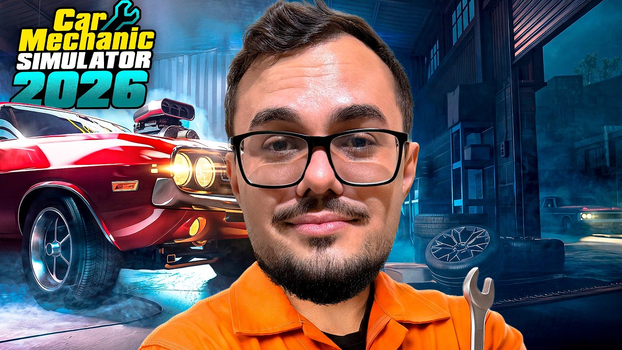 ABRI UMA NOVA MECANICA NO NOVO SIMULADOR - Car Mechanic Simulator 2026