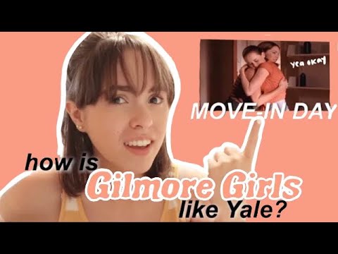 YALE in GILMORE GIRLS vs in REAL LIFE // SO different