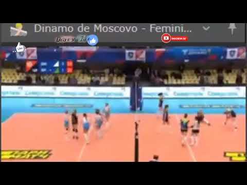 Dinamo de Moscovo x Zarechye Odintsovo Liga Rússia de voleibol feminino 27/01/2020