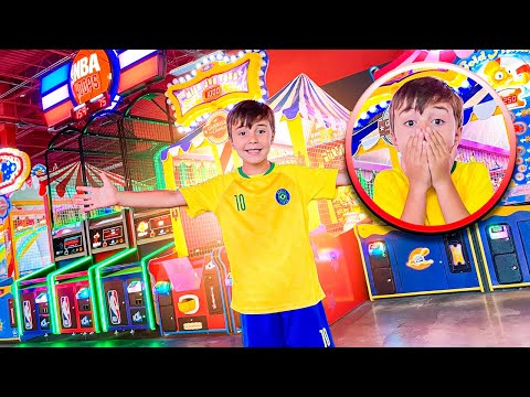 LEVEI O MARCOS NO PARAÍSO DOS FLIPERAMAS DE ORLANDO