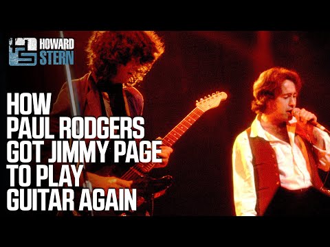 How Paul Rodgers Got Jimmy Page to Play Guitar Again