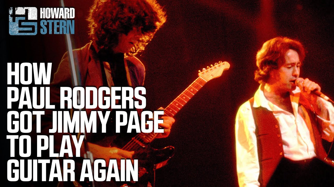 How Paul Rodgers Got Jimmy Page to Play Guitar Again - YouTube