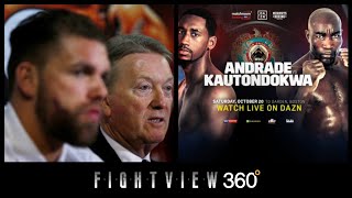 SAUNDERS VACATES! SUSPENSION? FRANK WARREN TO SUE MSAC! ANDRADE KAUTONDOKWA PREVIEW! DAZN 10/20!