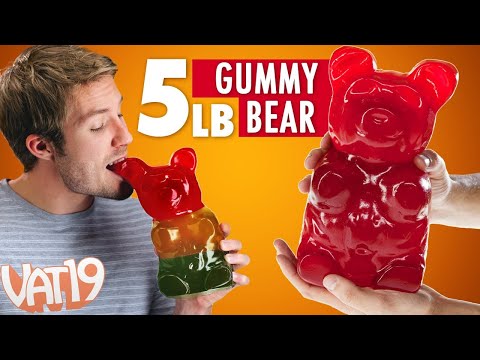 Red 26-Pound Party Gummy Bear