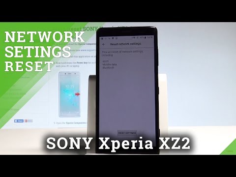 How to Reset Network Settings in SONY Xperia XZ2 Compact |HardReset.Info