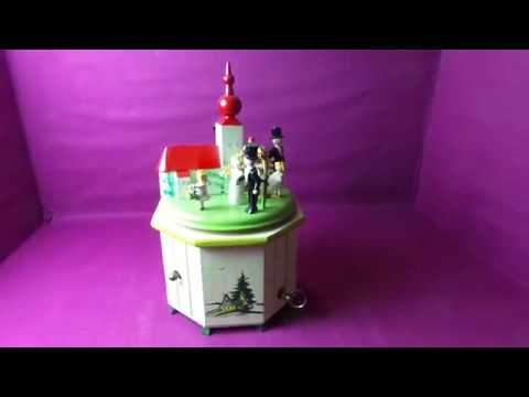 Steinbach uralte Spieluhr Nr.140 - seltenes Sammlerstück aus dem Erzgebirge