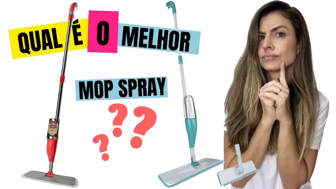 QUAL É O MELHOR MOP SPRAY PRA LIMPAR O PISO DA SUA CASA?