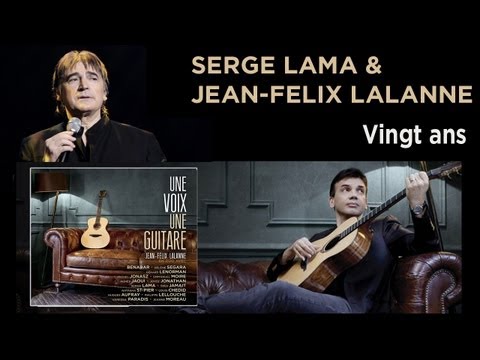 "UNE VOIX UNE GUITARE" DE JEAN-FELIX LALANNE - TEASER "VINGT ANS" - SERGE LAMA