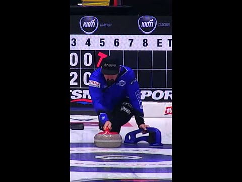 Reid Carruthers hits a stunning angled run for two big points