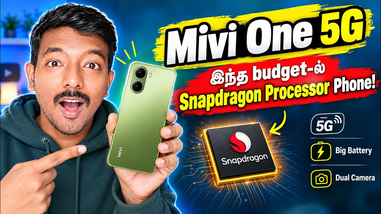 Mivi One 5G - ₹11,999-க்கு Value For Money-ஆ? 💰 6000mAh & 120Hz Display! 🔥