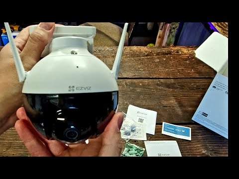 💥💥E. Z. Viz Outdoor P.T. 1080P, 360° Rotation View Security Camera📸, Unboxing, Install, App Review💥💥