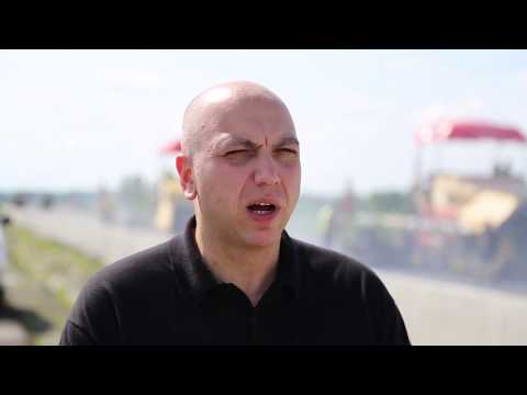 სამტრედია-გრიგოლეთის მე-2 მონაკვეთზე გზის საფარის მოწყობა მიმდინარეობს