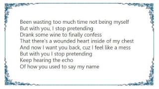 Vicci Martinez - Stop Pretending Lyrics