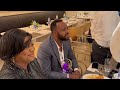 FEMI ADEBAYO’S WIFE HEARTWARMING SPEECH AT HIS SURPRISE BIRTHDAY DINNER BY AFRIMEK