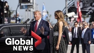 [情報] 川普座車"野獸"開上了Daytona 500賽道