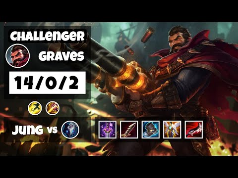 Graves s11 Jungle Challenger Replay (14/0/2) - EU