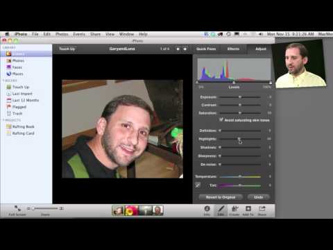 Editing Photos in iPhoto 11 (MacMost Now 477)