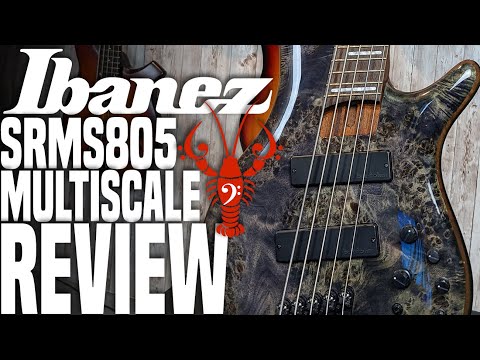 Ibanez SRMS805-DTW Bass Workshop Multi-Scale Soundgear 2018 - Present - Deep Twilight imagen 8