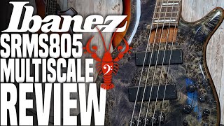 Video thumbnail for Ibanez SRMS805 SoundGear Multiscale - Has the EHB made the SRMS Obselete? - LowEndLobster Review by LowEndLobster