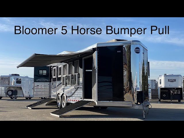 Preview image of 2020 Bloomer 5 Horse Bumper Pull youtube video