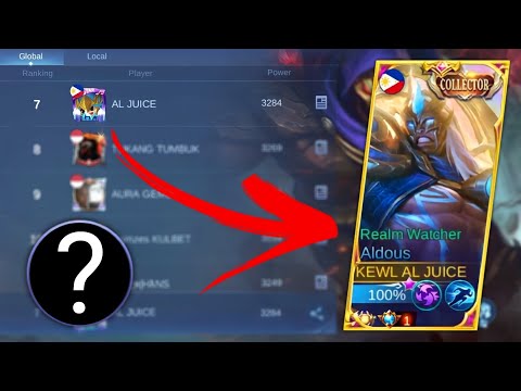 TOP GLOBAL ALDOUS BEST BUILD IN SOLO RANKED!!!